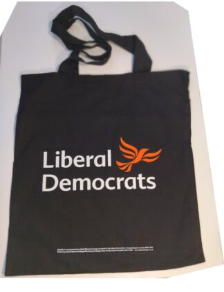 Black Tote/Focus Bag with Long Handle Orange