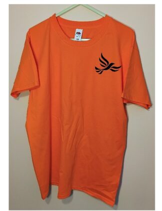 Lib Dem T-shirt Orange